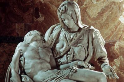 La Piet di Michelangelo