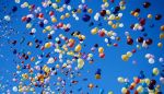 Palloncini in cielo (Amatrice)