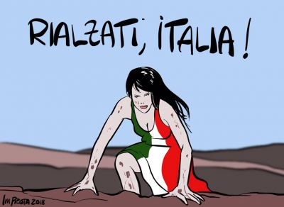 Rialzati, italia!