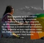 Sii come sei e non come vogliono gli altri