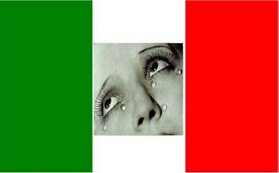 L'italia piange