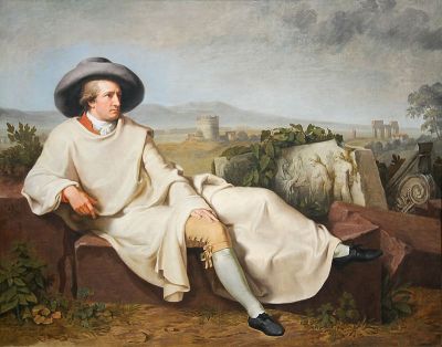 In Ode del D natale di Johann Wolfgang von Goethe