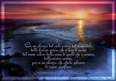 Ascoltando il silenzio...