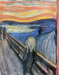L'attesa sotto un cielo rosso sangue
