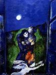 La luna è sola