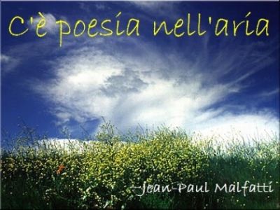 C' poesia nell'aria!