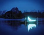 Luce di luna carezza