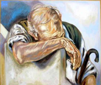 Il vecchietto solo!