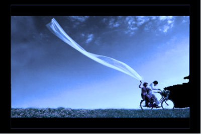 Mentre guardo il blu