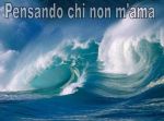 Pensando chi non m'ama