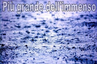 Pi grande dell'immenso