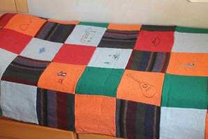 Una vecchia coperta
