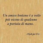 Caro amico... lontano