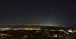 Panorama notturno in via Nazionale