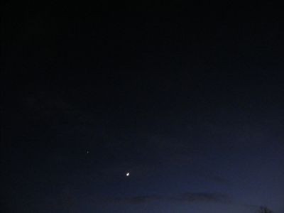 Luna di notte