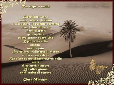 Tra sogno e realt