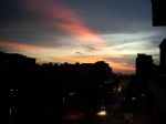Tramonto in citt