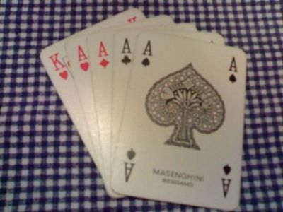 A carte scoperte