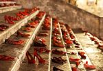 Scarpe rosso fuoco