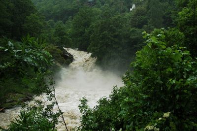 Torrente in piena  