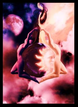 Yo la luna y t el sol  