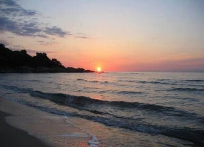 Crepuscolo sul mare
