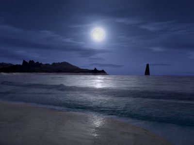 Il Poeta, L'Amore e La Luna