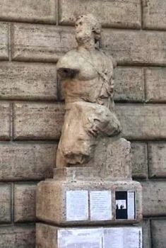 Aprì bocca e daje fiato (Pasquinata)