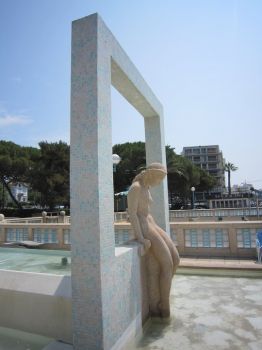 La bagnante