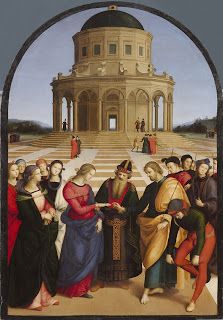 "Lo sposalizio della Vergine": impressioni sul dipinto di Raffaello