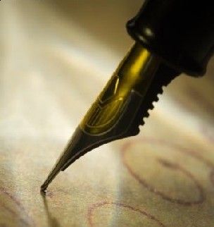 Pensoso allo scrittoio