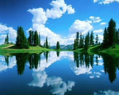 In riva al lago