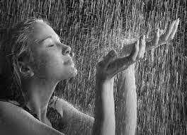 In the rain