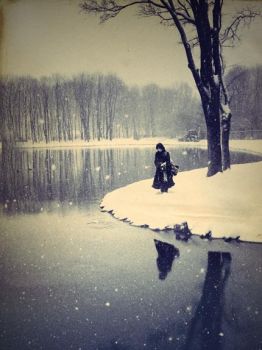 Stille di bianco velo, sull'anima