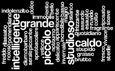 Gli aggettivi del tempo