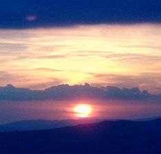 Indaco d'alba