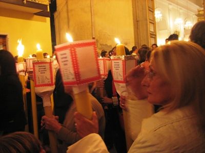 La processione  