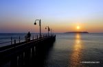 Tramonto sul lago