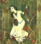 Biancaneve nel bosco