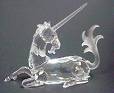 unicorno di vetro