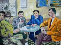 Quattro amici al bar (sonetto Caudato)