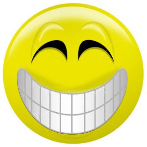 Ma sempre con un bel sorriso