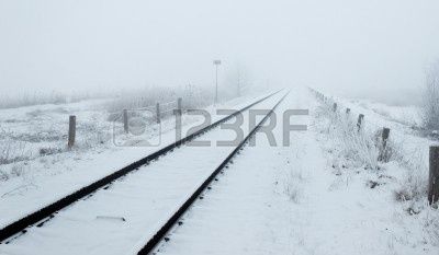 Neve all'alba di marzo