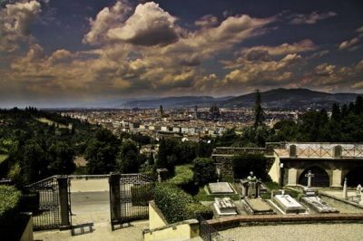 Mattino di pioggia a San Miniato