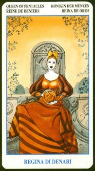 Le Regine delle carte (Dama di denari)