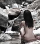 Sulla sponda del fiume  