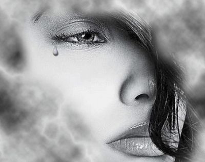 Ha la pioggia negli occhi