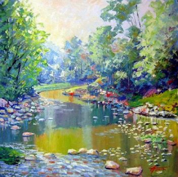 Risalendo il fiume dei colori