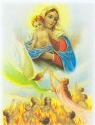 Maria, protettrice delle anime del Purgatorio