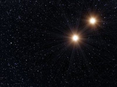 Due stelle puntate sul mio viso